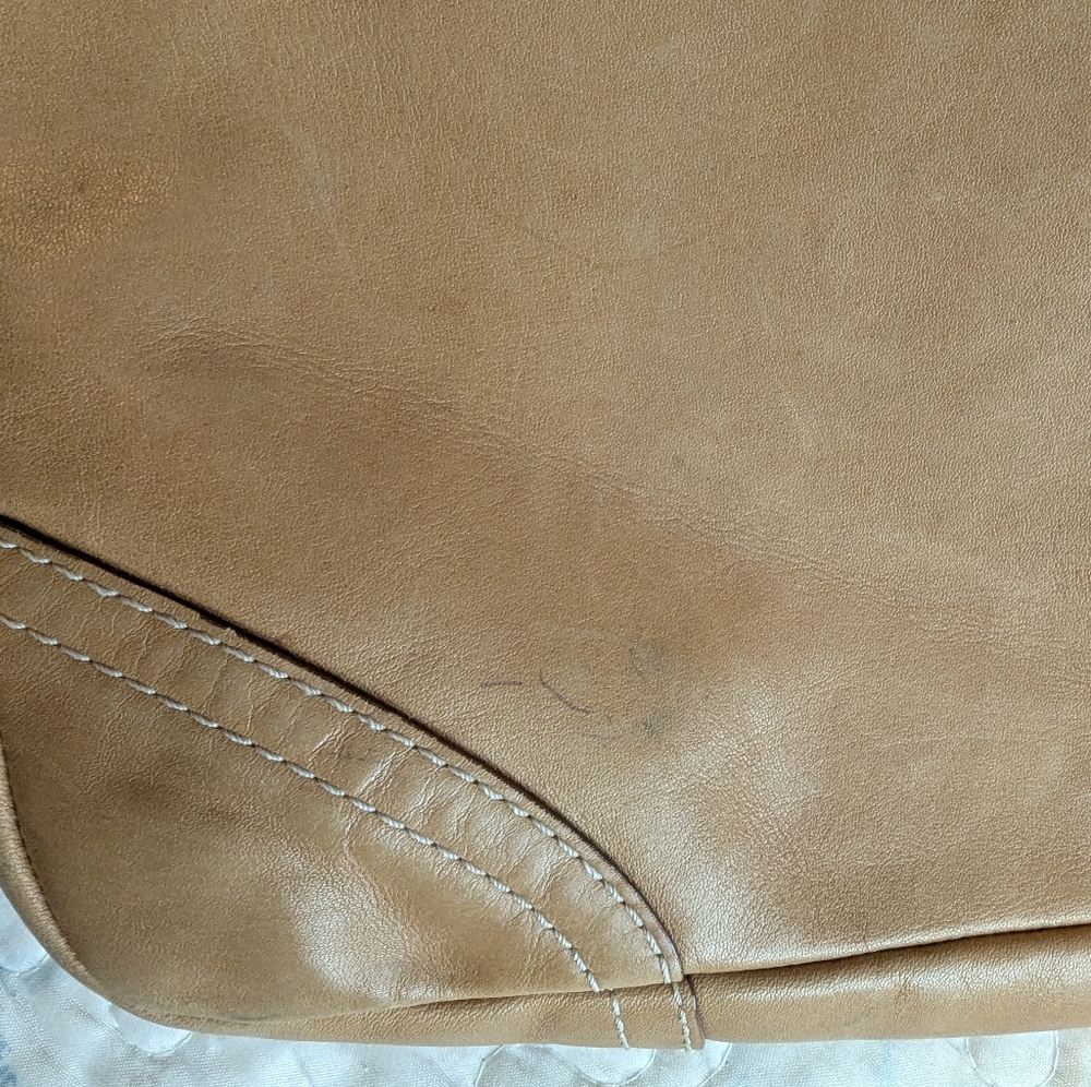 🤎 Coach Tan  Leather Hobo Bag - Picture 14 of 15